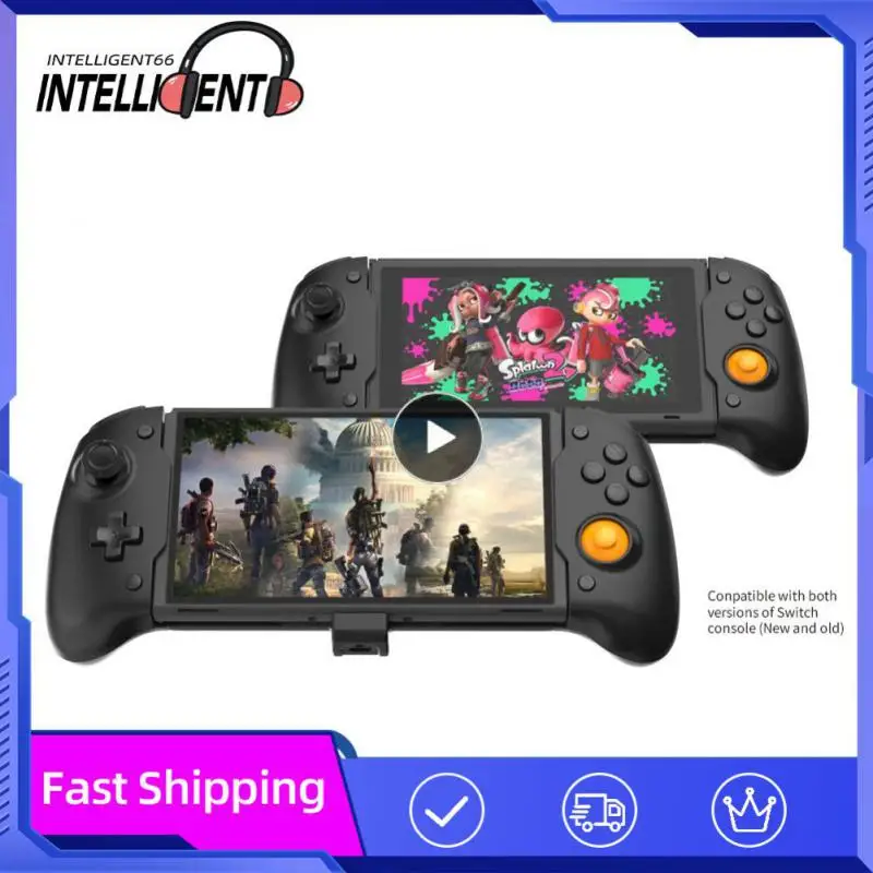 

Faster Key Shooter Simple Eat Chicken Handle Gamepad Joystick Ergonomic Aim Shooting Key Button For Switch Oled Type-c