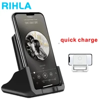 xiaomi qi charging stand mobile phone usb fast wireless charger for samsung s10 s9 note10 redmi 9 10 iphone 12 11 x xs xr 8 plus