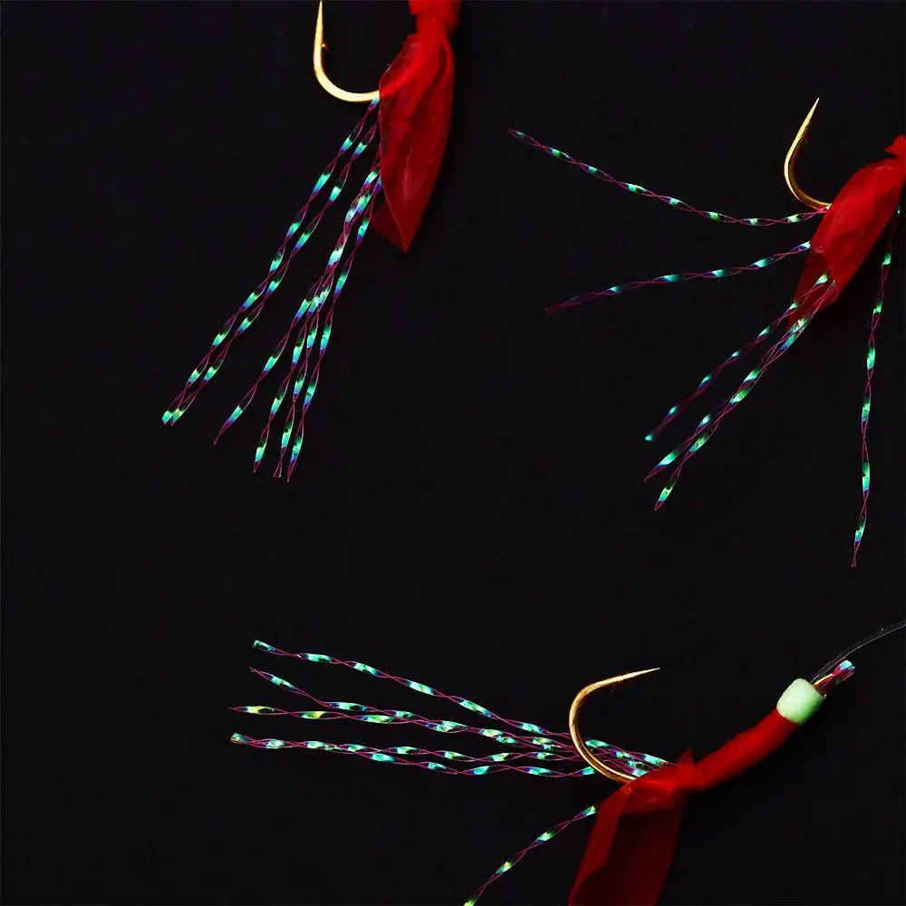 Рыболовные светящиеся бусины рыболовный крючок проволочные рыболовные крючки