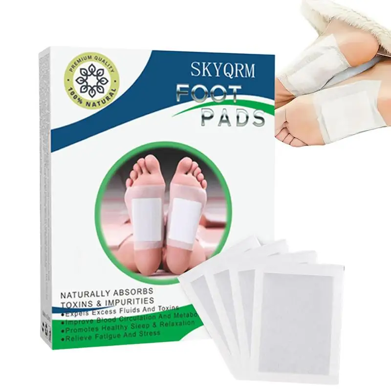 

20Pcs Natural Foot Pads With Wormwood Effective Feet Health Patches Improves Sleep Quality Relieves Stress And Fatigue