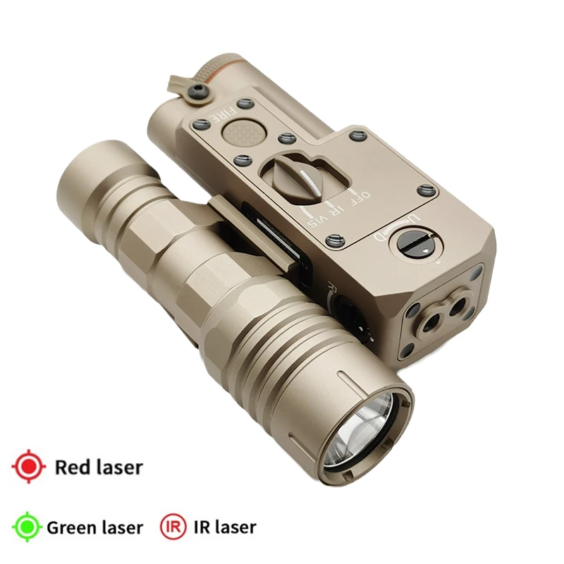 

Metal CQBL-1 Mini Red Green Dot Laser with IR Tactical CQBL Lasers Airsoft Aiming Scout Sight AR15 Rifle Weapon light