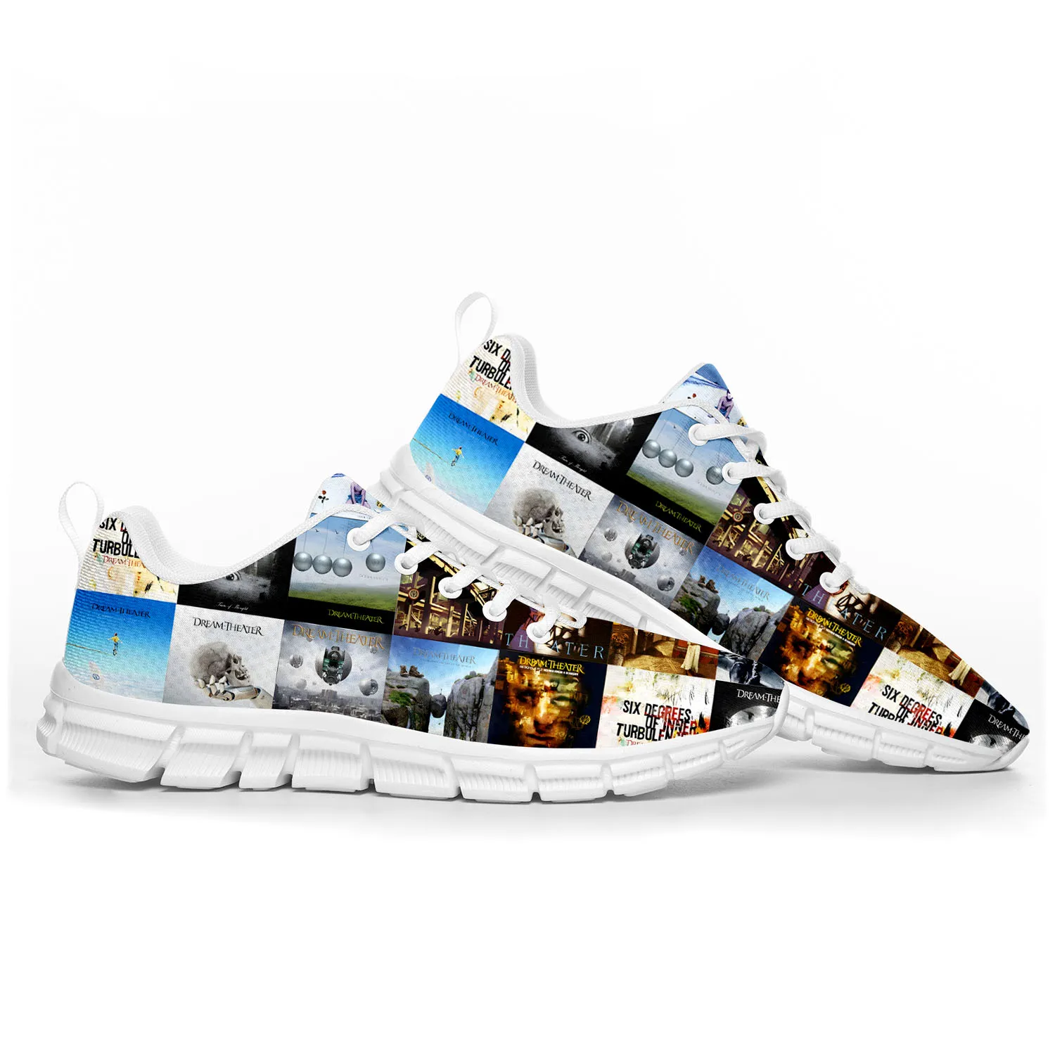 

Dream Theater Rock Band Music Sports Shoes Mens Womens Teenager Kids Children Sneakers Casual Custom High Quality Couple Shoes