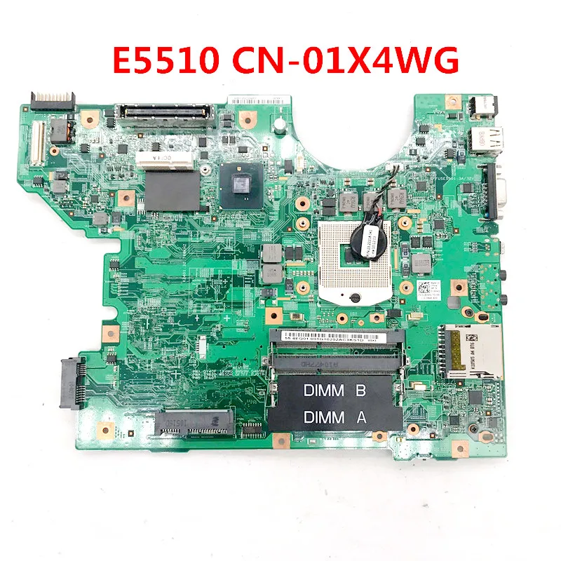 CN-01X4WG 01X4WG 1X4WG For DELL Latitude E5510 Laptop motherboard HM55 DDR3 100% Full Tested Working Well