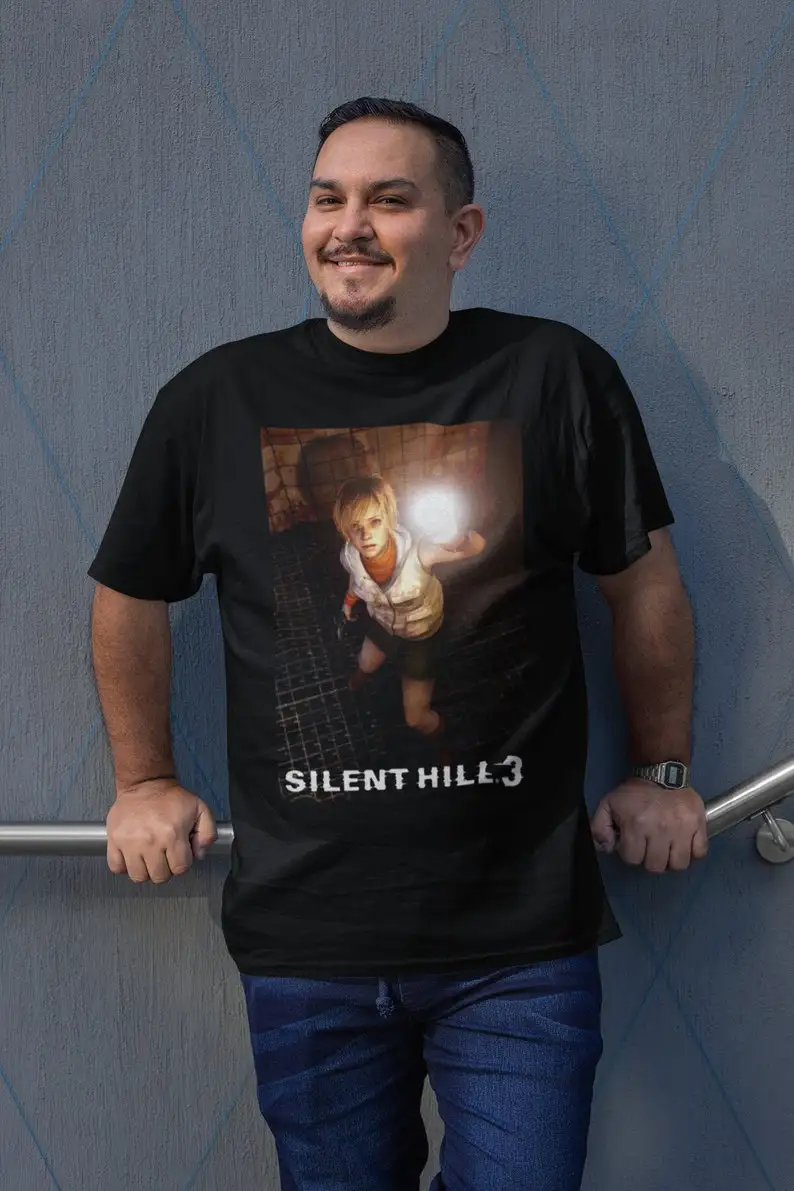 Heather Mason Silence Hill 3 футболка премиум-класса унисекс персонаж искусства Silent любители