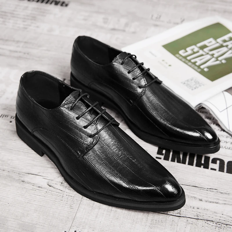 

shose large shoes formal high leather zapatillas sneakers real genuine designer mens de dress hombre loafers cuero sole men for