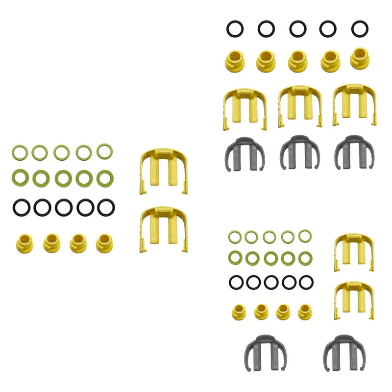

O-Ring For Karcher Lance Hose Nozzle Spare O-Ring,C Yellow Clips Connector Replacement For Karcher K2 K3 K7 Parts