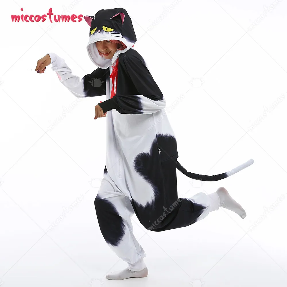 

Women Onesie Pajama Loungewear Kawaii Cow Prints Cat Adult Hooded Onesie Homewear Kigurumi Sleepwear