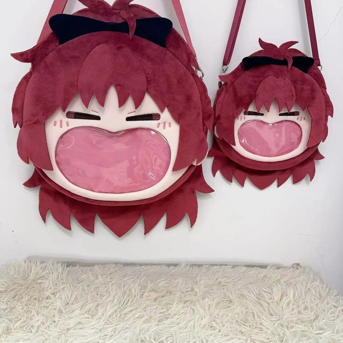 Puella Magi Madoka Magica Sakura Kyouko Плечо Косплей Аниме Плюшевая Itabag Милый мультяшный