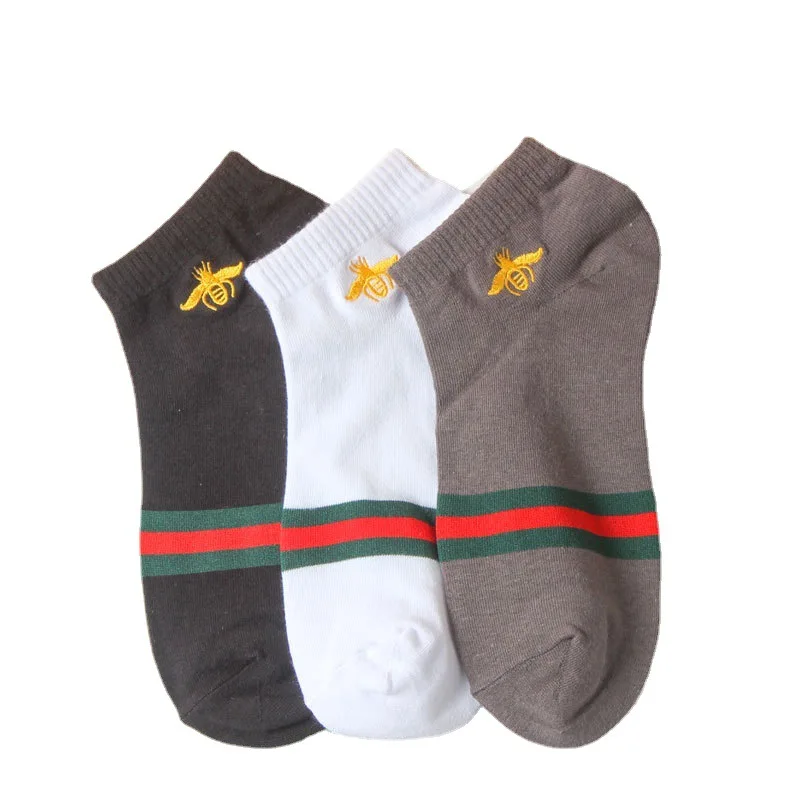 

Socks For Men Short Sports Basketball Cotton High Quality White Black Cycling FASHION Men's Soccer Sock With Print Gifts Funny