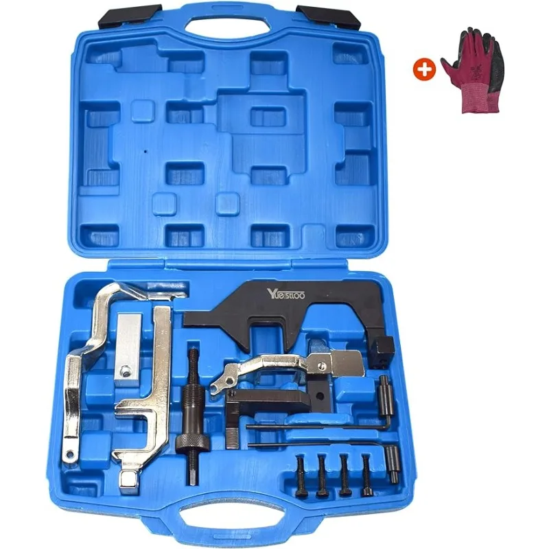 

Инструмент Синхронизации блокировки двигателя, совместимый с Mini Cooper N12 N13 N14 N16 N18 Peugeot 1,6 T, с портативными фотоэлементами и перчатками