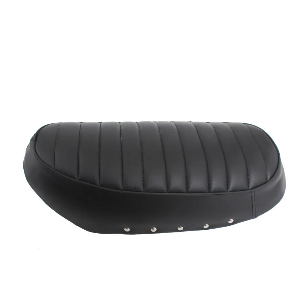 Мотоциклетное соло седло-чоппер винтажные черные детали подушек подходят для Honda