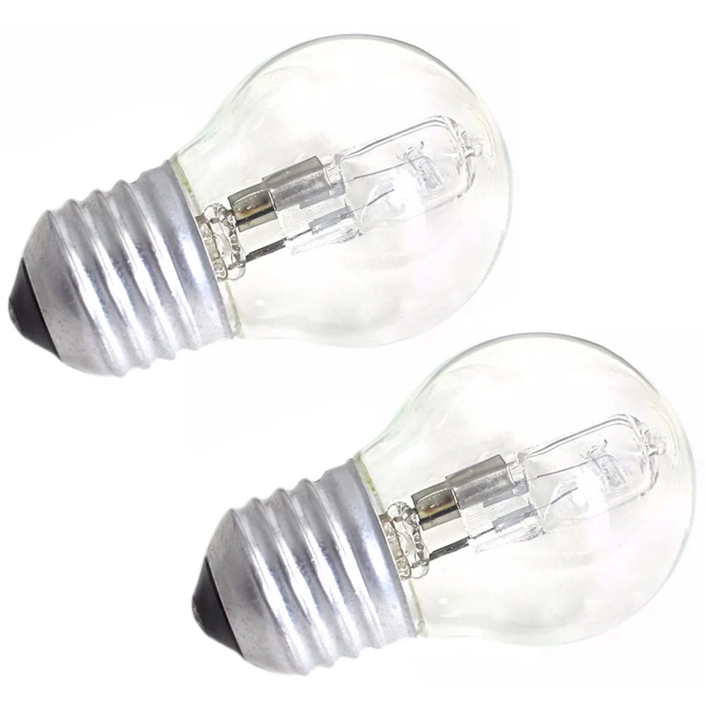 

2 PCS Oven Stove Bulb Halogen Light Electrical Appliances Heat-resistant Replacement Ceramic Glass