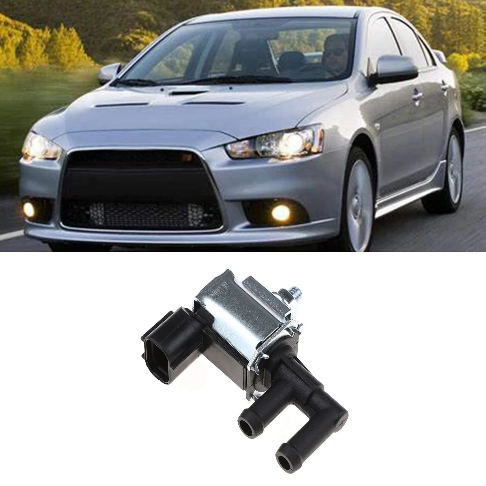 

EGR Vacuum Control Solenoid Valve Vapor Canister Purge Vacuum Solenoid for Mitsubishi K5T48395 MR507781