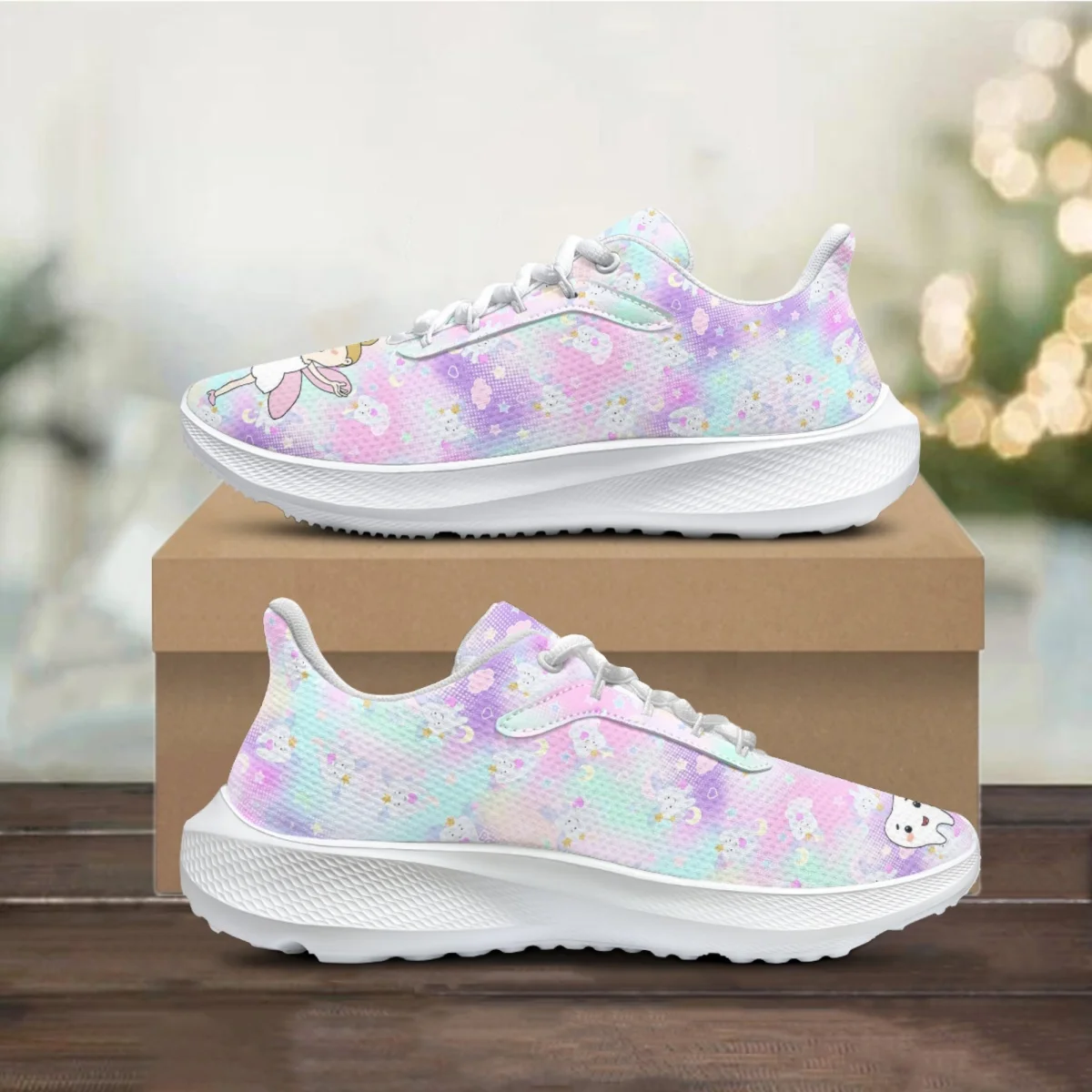 

Protect Teeth Dentist Pattern Women Winter Autumn Tennis Shoes Outdoor Breathable Convenient Flats Sneakers Indoor Platform Shoe