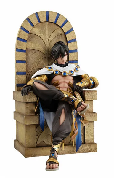 Экшн-фигурка из ПВХ с рисунком аниме Fate Fate/Grand Order Ramesses II ozymandays сидящая