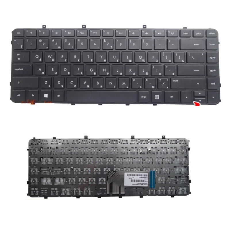 

Новая русская клавиатура для ноутбука HP Envy 4 4-1000 4-1100 4-1200 ENVY 6 6-1000 6-1100 6-1200 Envy 4-1030us 4-1130U