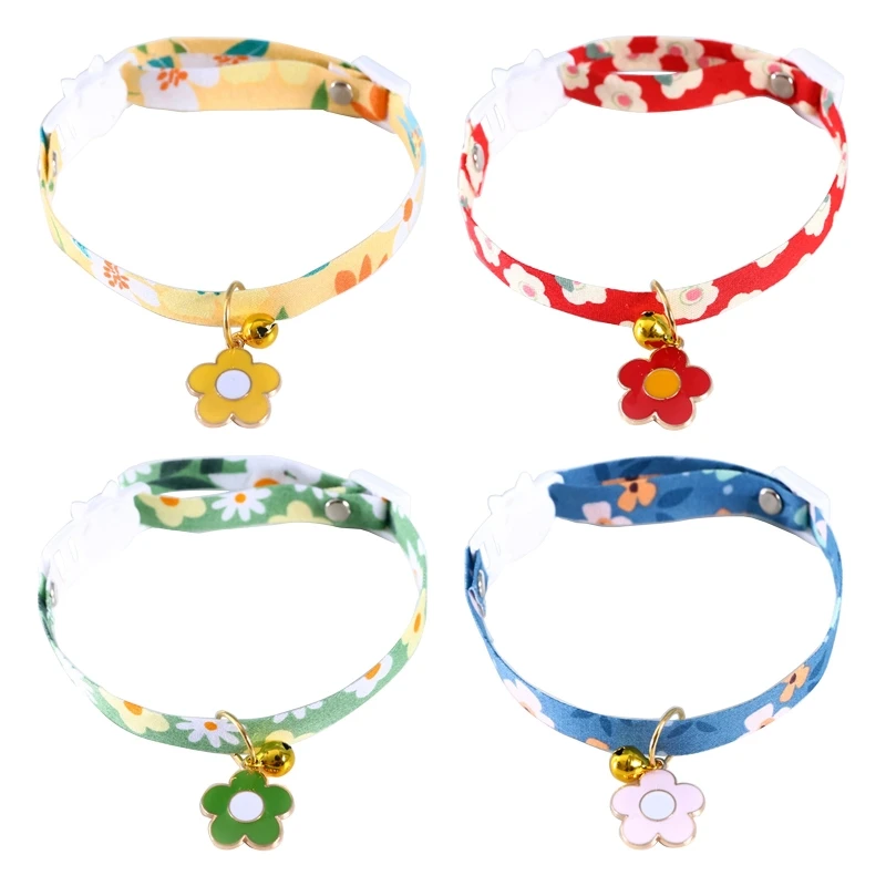 

Регулируемый ошейник для кошек и собак, ошейник для домашних животных с принтом, аксессуары для собак Nyl