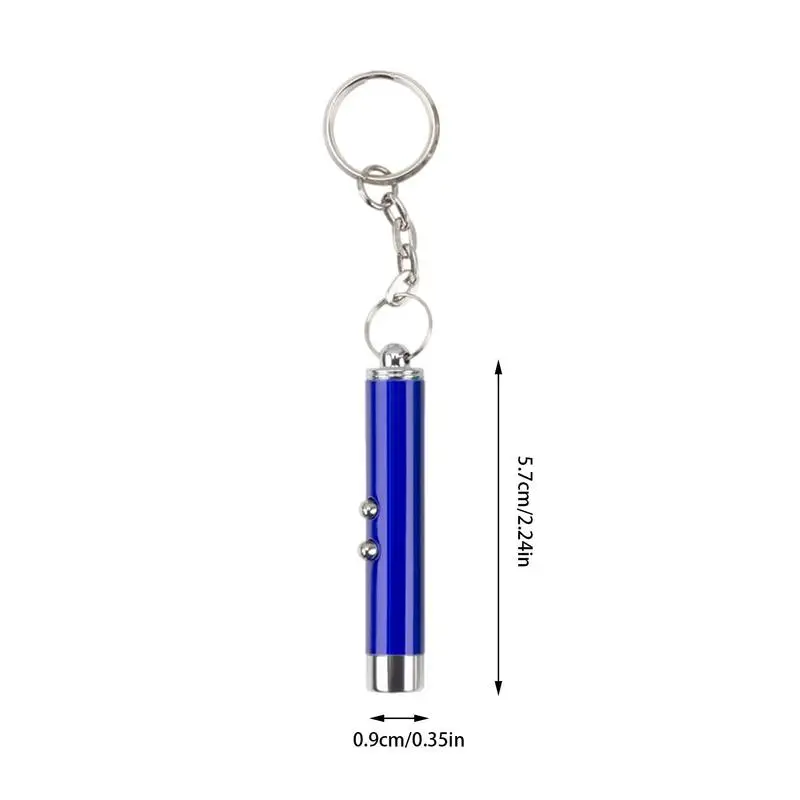 6 цветов 2-в-1 игрушка для домашних животных кошек красный лазерный свет