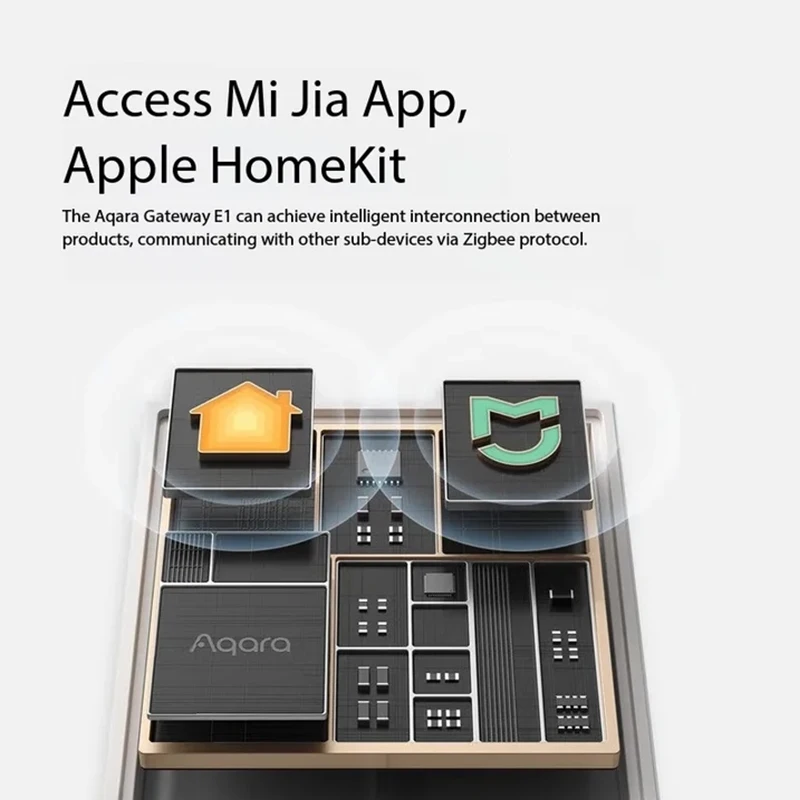 Фото Aqara E1 Mini USB Hub Gateway Zigbee 3.0 WiFi Wireless Gateway LM-ZHWG16 работает с приложением Control For Mijia Mi Home Apple Homekit APP №4