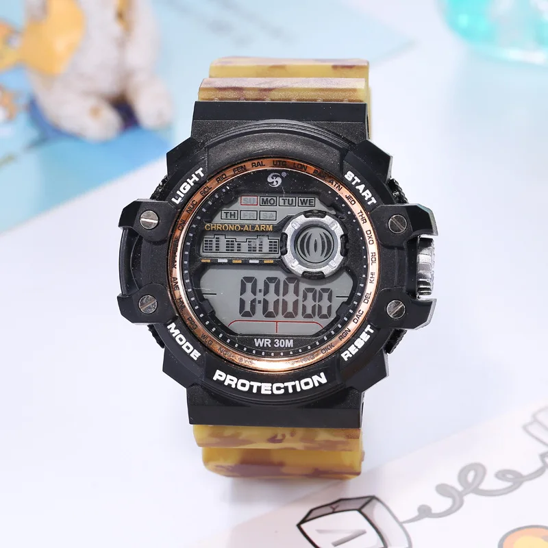 Waterproof electronic watch