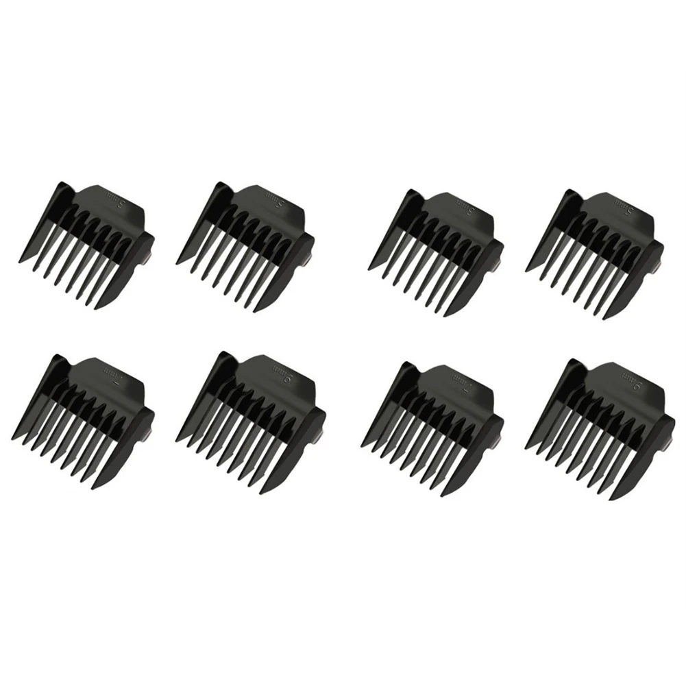 

8Pcs Limit Comb Replacement Combs Trimmer Head Limit Comb for Philips Hair Clipper 3mm 5mm 7mm 9mm,Black