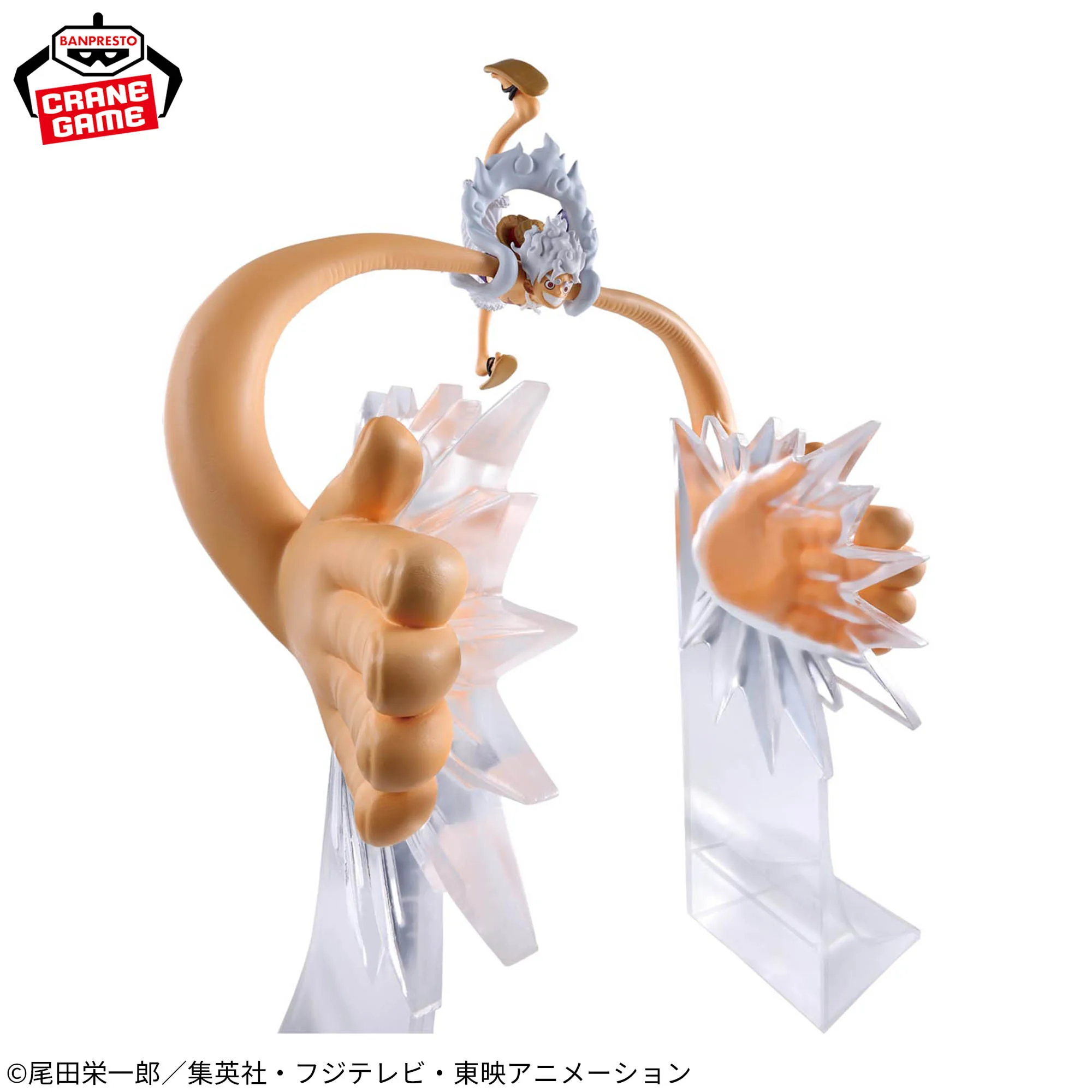 Фото В наличии: Фигурки Bandai Spirits Fig Life! Фигурка Monkey D. Луффи из One Piece - Gear 5 - том 5, модель аниме-персонажа, украшение для рабочего стола, подарок №2