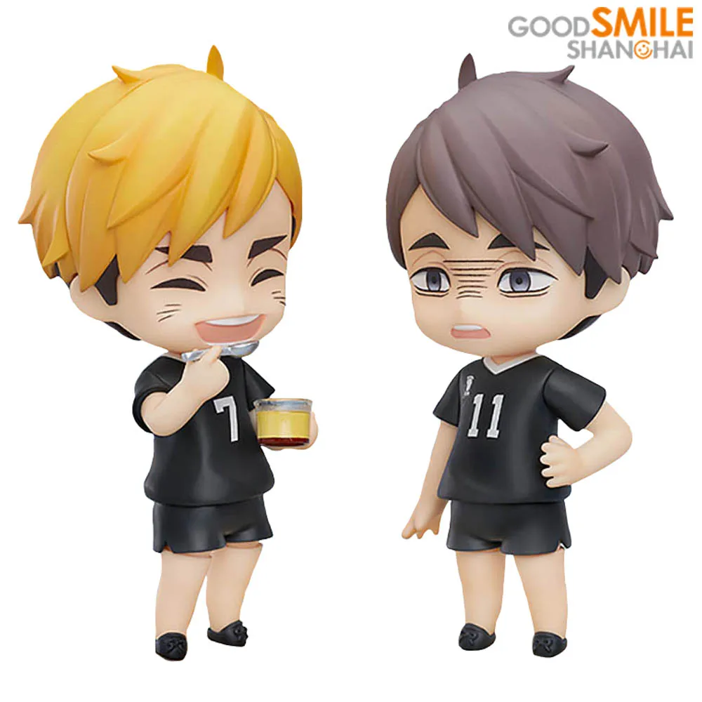 Good Smile Nendoroid 1403 Miya Atsumu 1443 Osamu Haikyuu!! ZU DIE TOP GSC Original Sammlung Action Figur Anime Modell Spielzeug