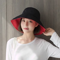 summer fisherman hat japanese uv protection double visor female summer caps harajuku fashion casual elegant womens hats 2019