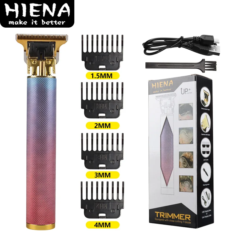 

Vintage T9 Electric Cordless Hair Cutting Machine Professional Hair Barber Trimmer For Men Clipper Shaver Beard Lighter Drop