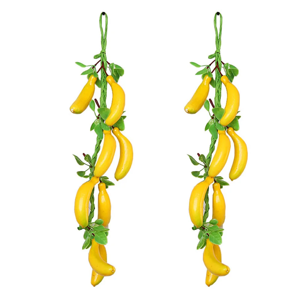 

Banana Fruit Artificial Fake Realistic Fruits Toy Vegetables Simulation Decoration Props Model Lifelike Faux Kids Cognitive Mini