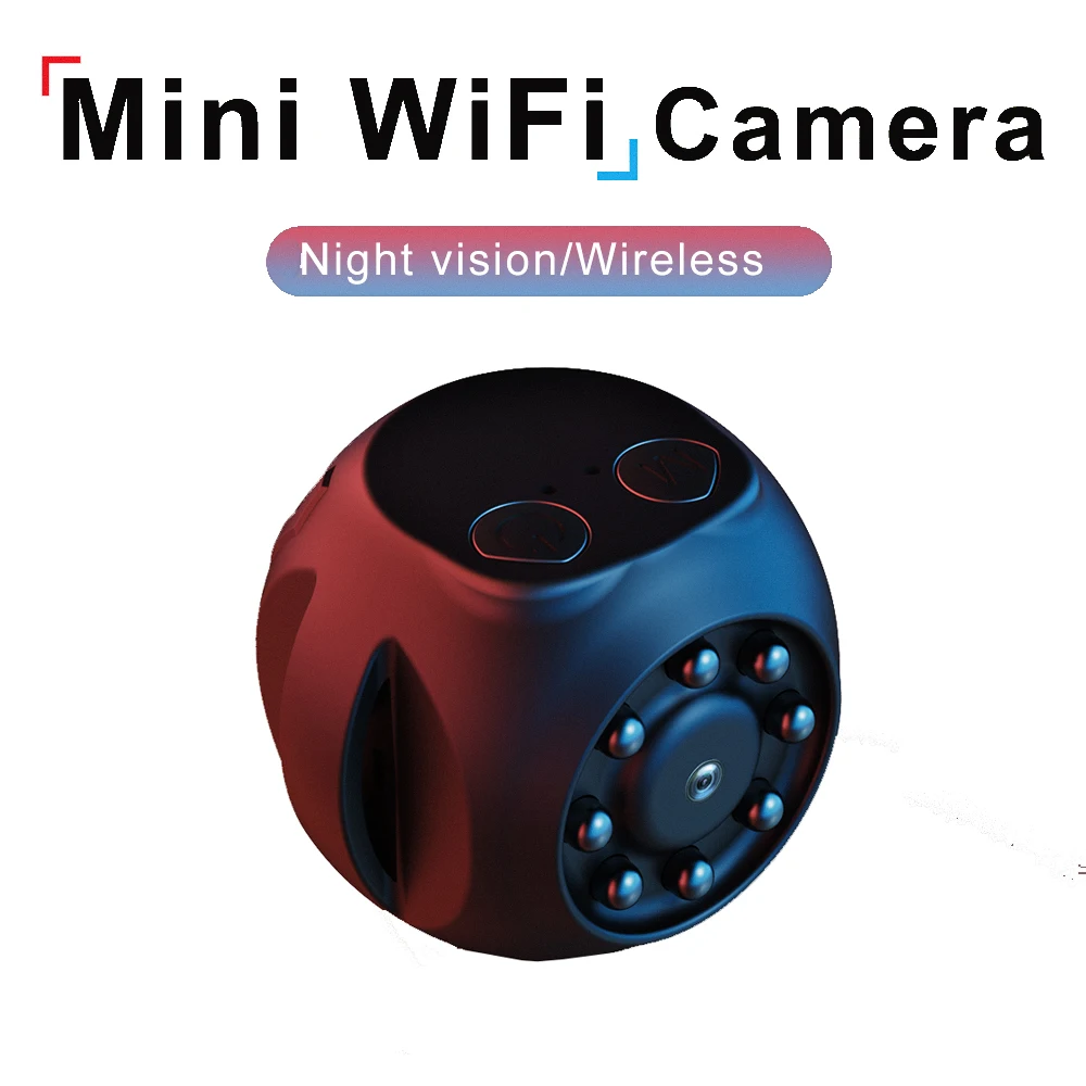 

2022 новая HD Wi-Fi камера для помещений и улицы интеллектуальная сетевая дистанционная инфракрасная камера видеонаблюдения с ночным видением м...