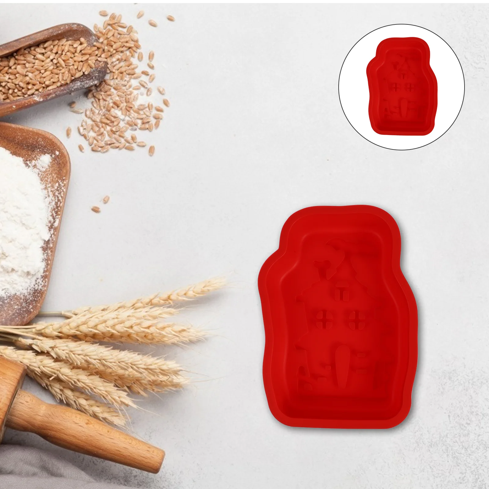 

Molds Silicone Baking Cookie Making Ice Tray Pan Loaf Supple Mini Grade Candy Dessert Diy Tin Muffin Cube Soap Trays