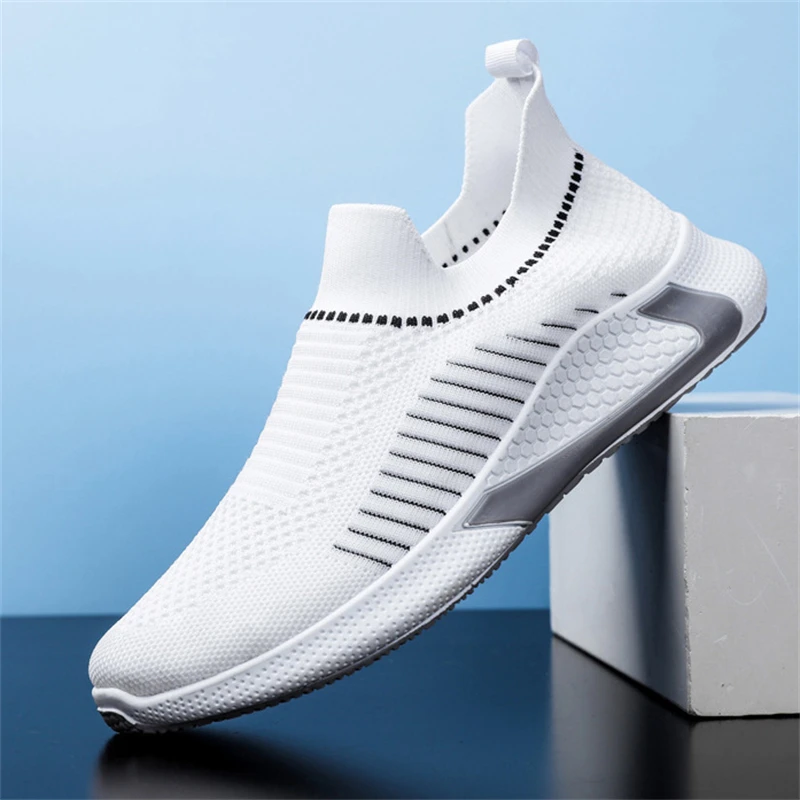 

Breathable Sport Shoes Men Summer Mesh Sneakers Male Non Slip Walking Shoes Trend Comfortable Trainers for Jogging Travel