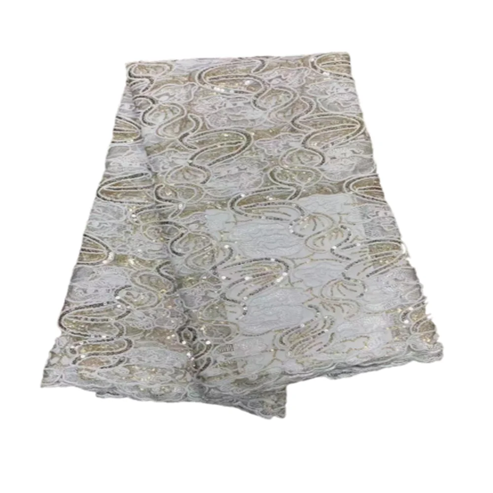 

Африканская кружевная ткань 2023, высокое качество, стандартное нигерийское Сетчатое кружево, тюль, сетчатая ткань для свадебного шитья