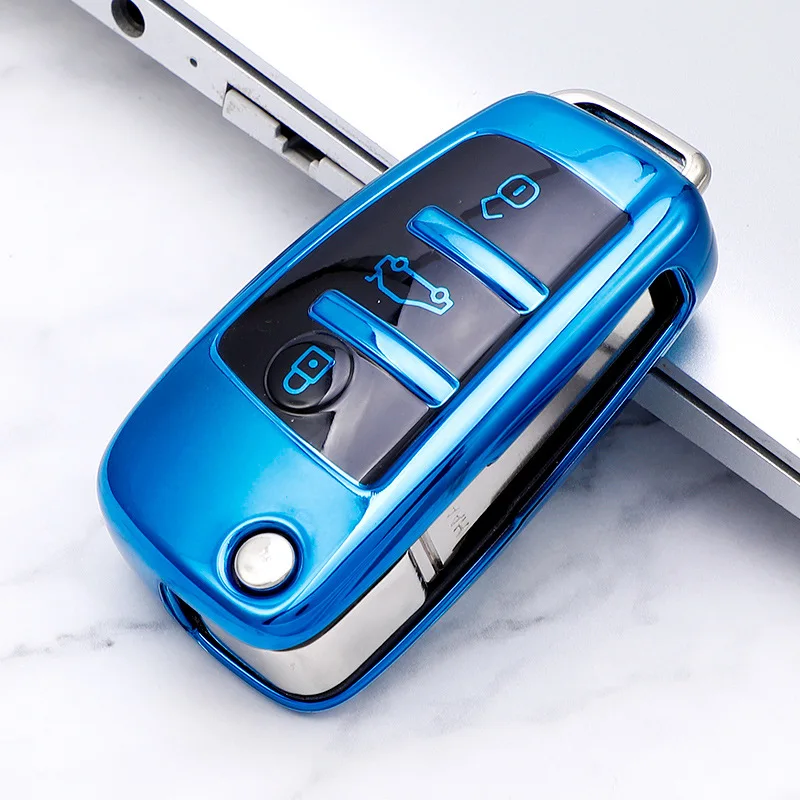 

Чехол для автомобильного ключа из ТПУ, чехол для Audi A1, A3, 8P, A4, A5, A6, C7, A7, S3, S7, S8, R8, Q2, Q3, Q5, Q7, Q8, SQ5, TT, RS3, RS6, аксессуары