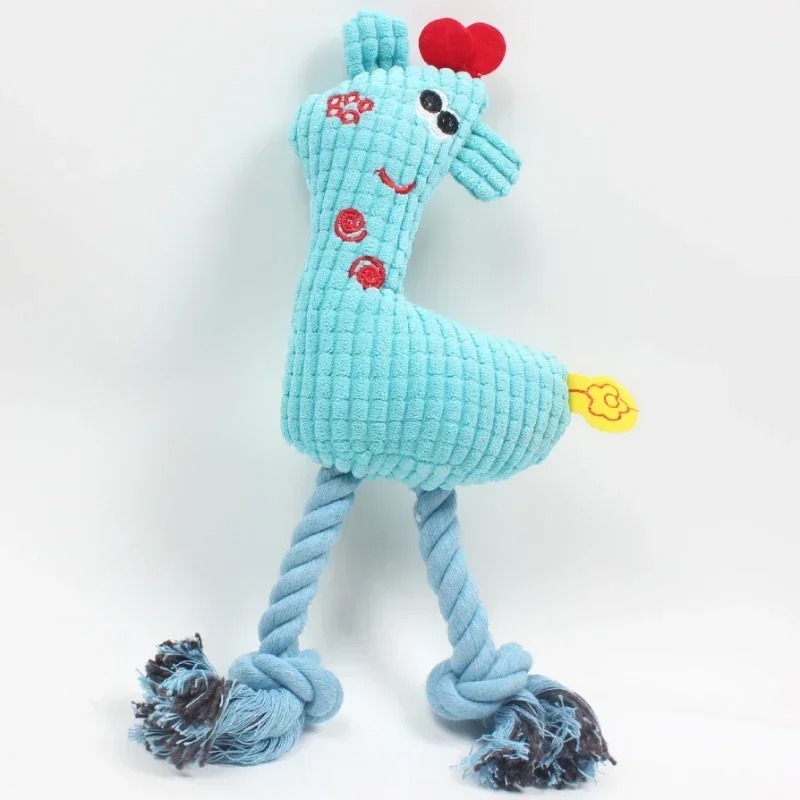 Новая игрушка для домашних животных в форме жирафа вельветовые игрушки собак