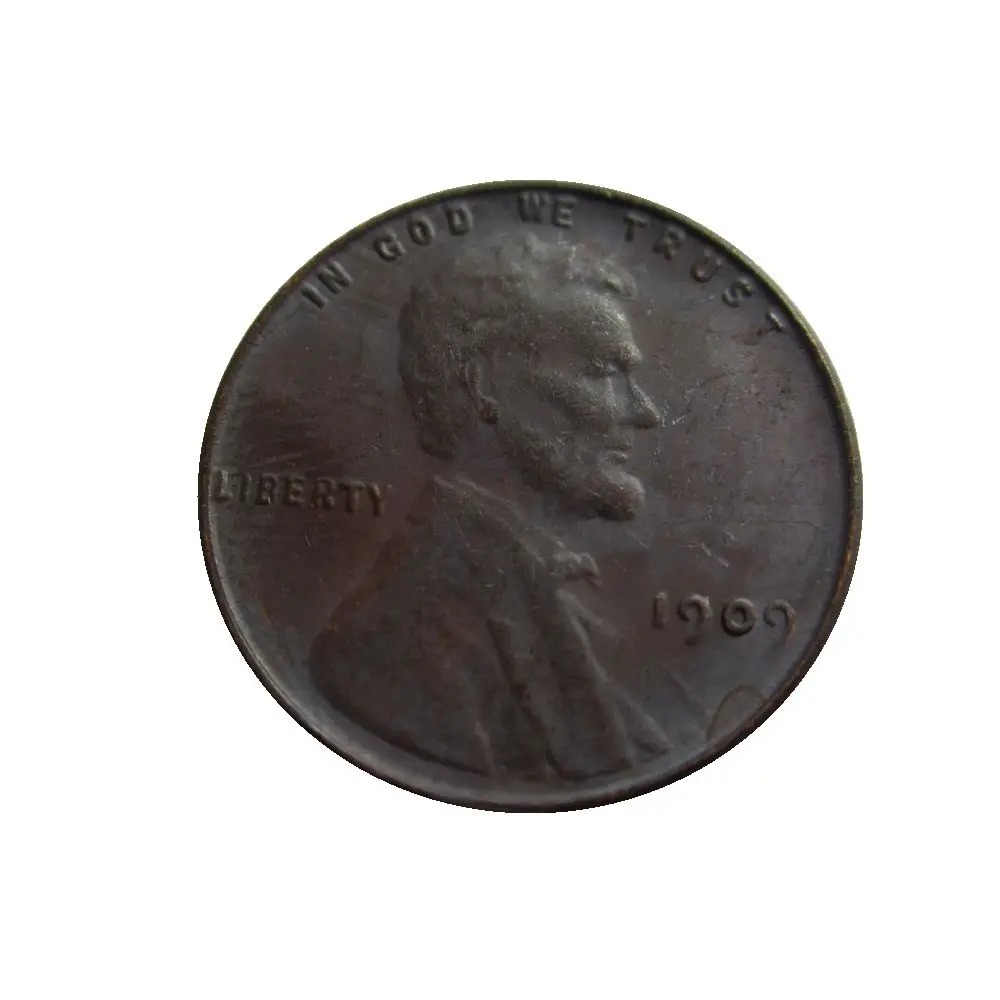 

США 1909 VDB 1909-S VDB Lincoln копия One Cent монета