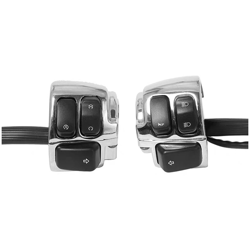 Для XL883 Sportster Dyna V-ROD Softail мотоциклетный переключатель указателя поворота на руле