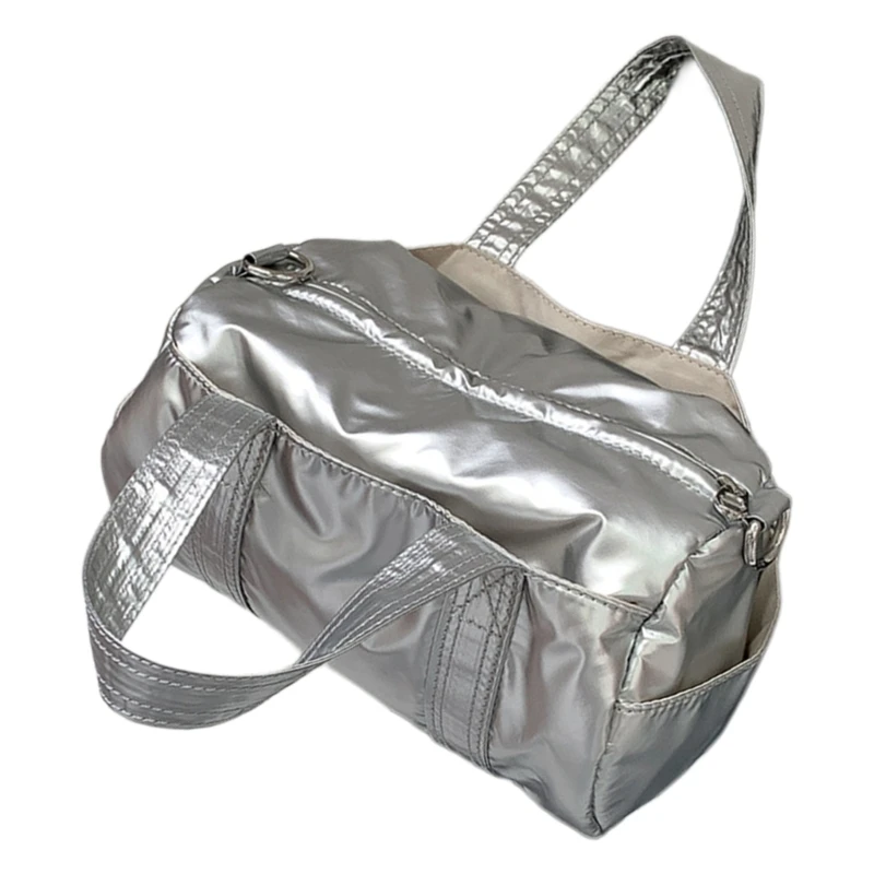 Женская сумка-мешок в корейском стиле нейлоновая сумка на плечо модная через