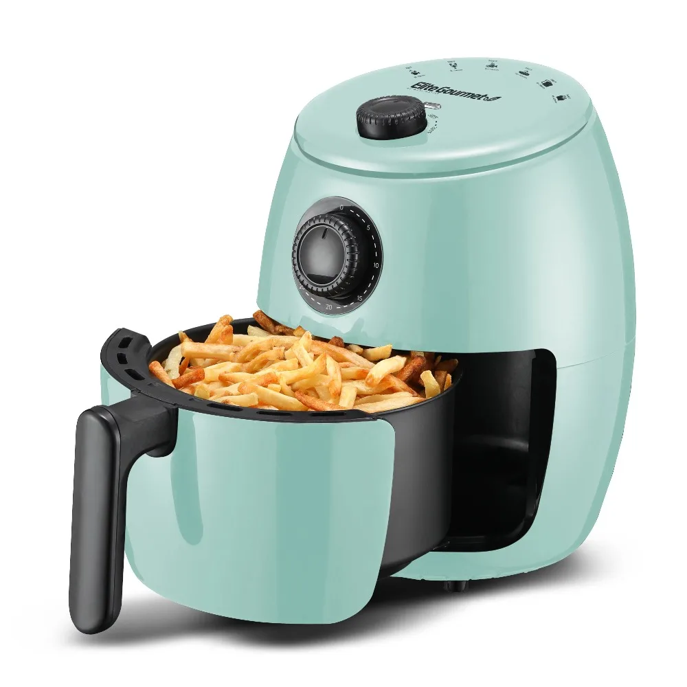 

Elite Platinum 2.1qt Hot Air Fryer with Adjustable Timer and Temperature EAF-0201BL