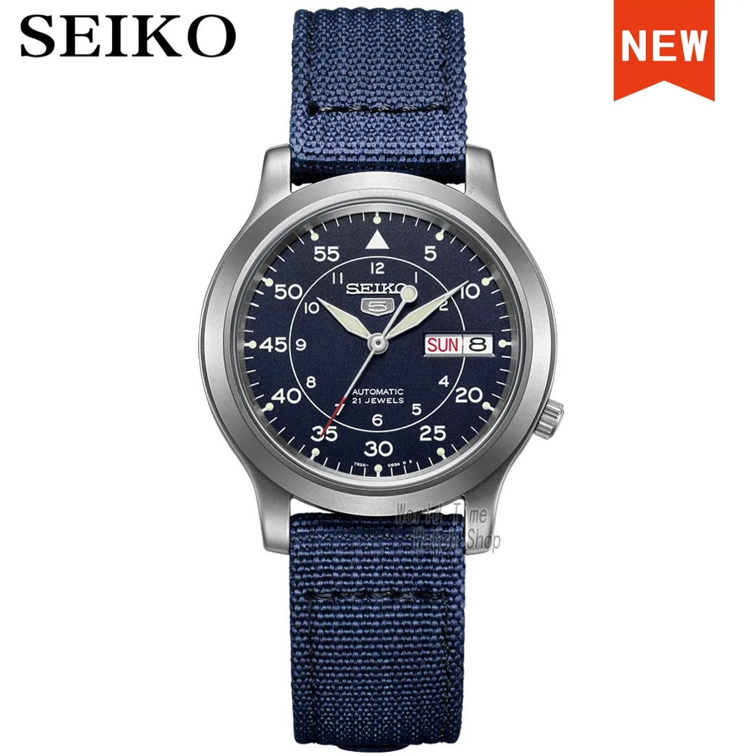 seiko watch women watch top brand luxury Waterproof Sport women watch quartz Business army watch relogio SNK807K2