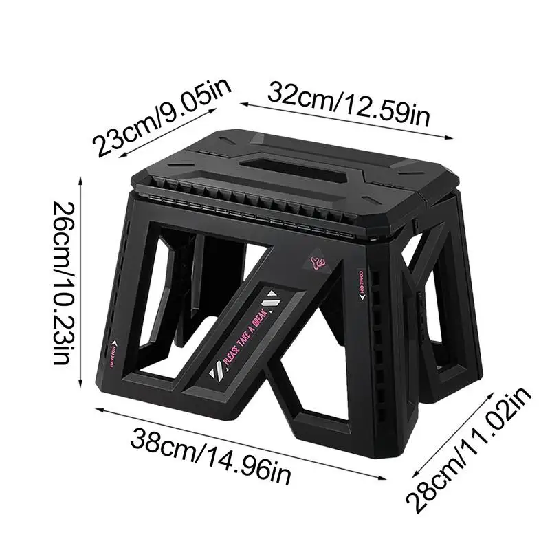 Складной стульчик-ступенька Многофункциональная подставка для демонстрации