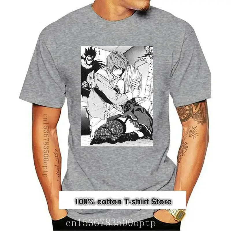 

Camiseta de Manga de Anime para hombres y mujeres, camisa con estampado de Light, de dibujos animados, a la moda, Unisex, 2021