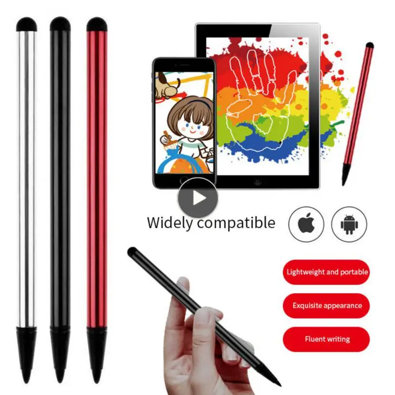 

Drawing Tablet Touch Pen 2 In1 Stylus Pen Universal Capacitive Pencil Touch Screen For Samsung Tab Lg Htc Gps Tablet