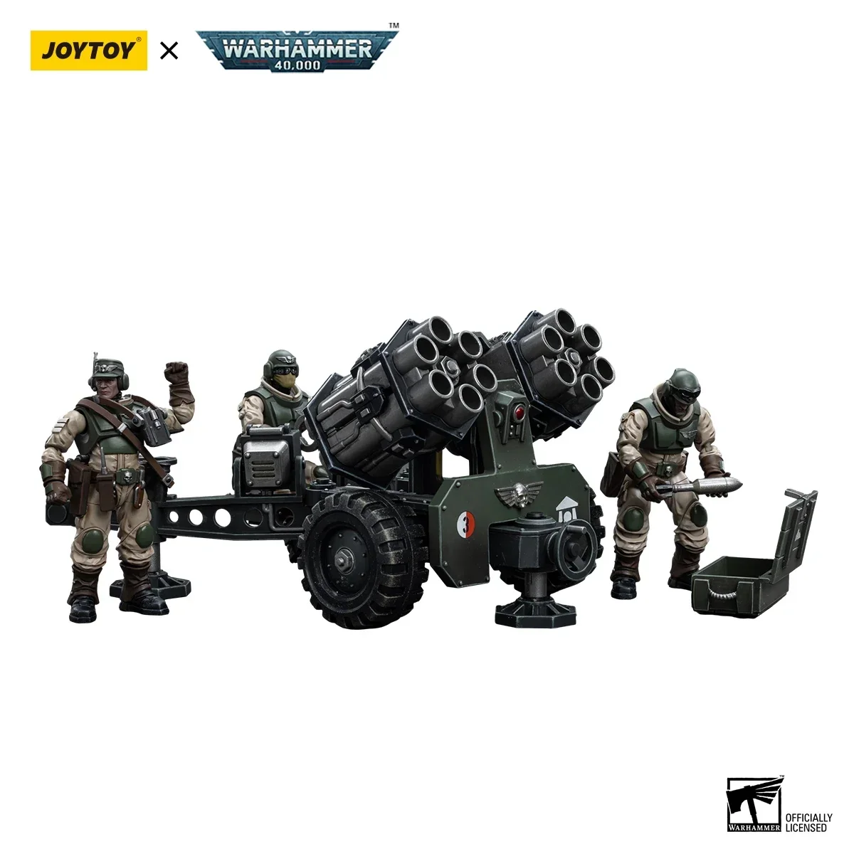 JOYTOY 1/18 экшн-фигурка Warhammer 40K Astra Militarum Bombast полевой пистолет Malleus ракетная установка