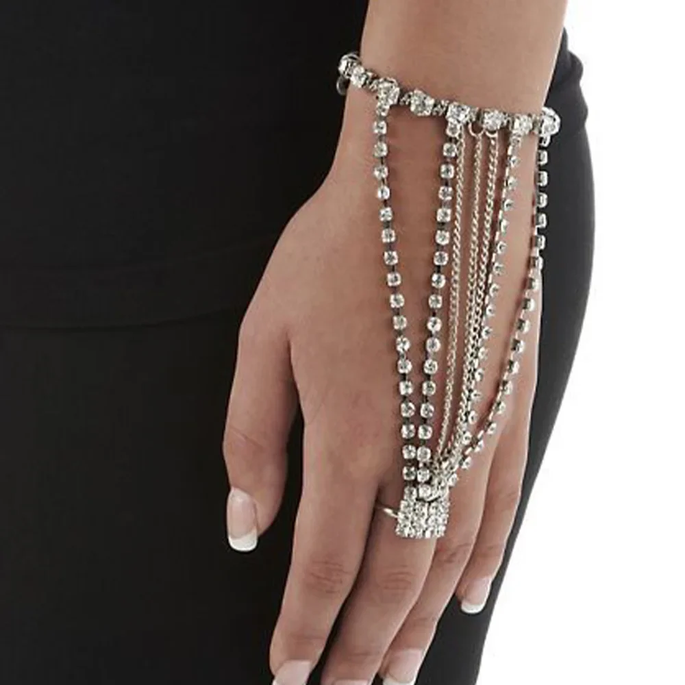 Металлический браслет смешанный материал зеркальная интегрированная