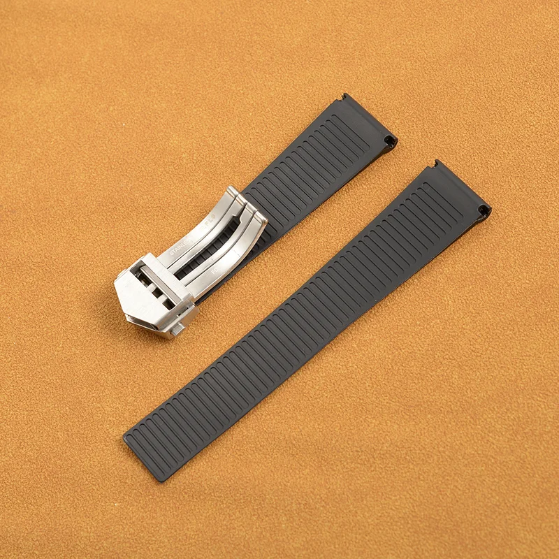 Watch Bracelet For TAG HEUER Watch Silicone Watch Strap Watch Accessories Rubber Watch Band