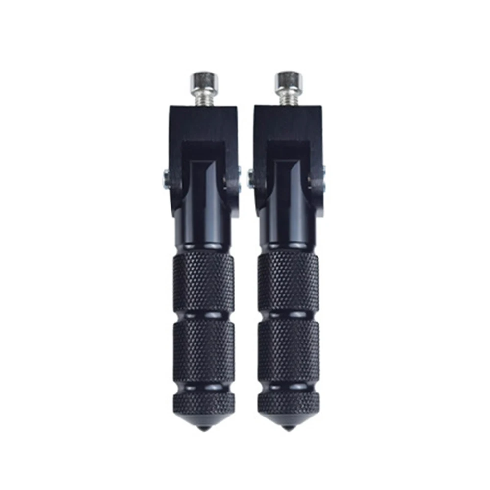 

8 мм универсальные педали, складная подставка для ног, подножка, совместимая для мотоциклов, велосипедов, электромобилей, мопедов, картингов, скутеров