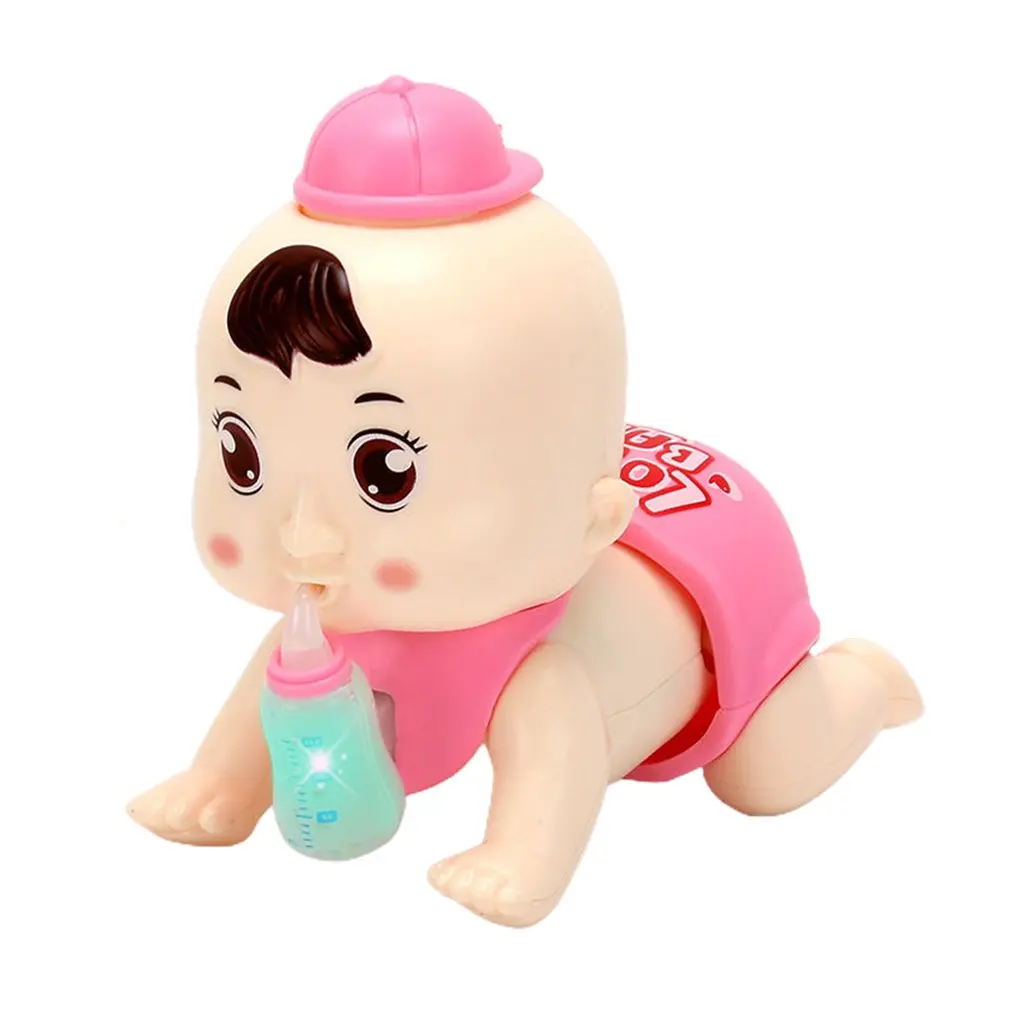 

Baby Crawl Toy for 0-1 Year Old Infants 6-12-18 Months Children Puzzle Electric Toddlers Learn To Climb Toys Kid Early Education