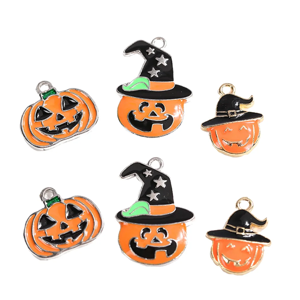 

15 PCS Holiday Brooch Halloween Decorations Decorate Party Child Witch Necklace